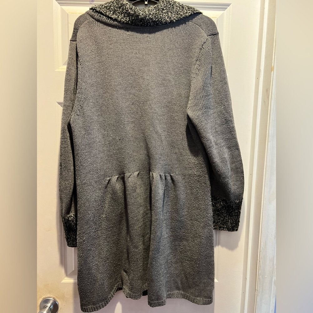 Button-up Knit Jacket - Picture 4 of 8